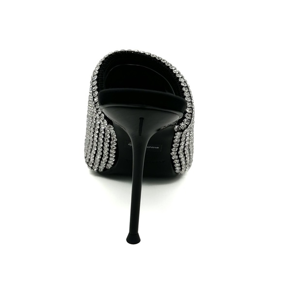 ALEXANDER WANG sienna crystal slide sandals - Picture 4 of 8